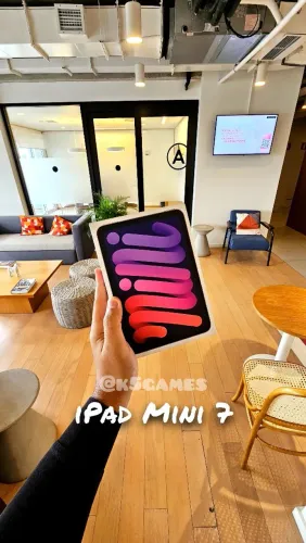 iPad Mini 7 128GB Purple - Lacrado - RETIRE NO ESCRITÓRIO ABC SP