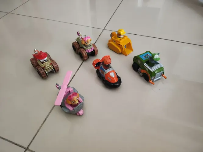 Carrinho patrulha canina 