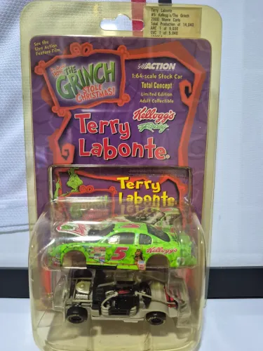NASCAR Terry Labonte #5 Kellogg's The Grinch 2000 - Action Racing 1:64 Edição Limitada