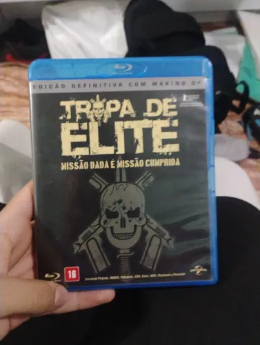 Filme em blu-ray tropa de elite