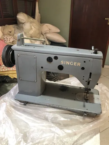 Máquina industrial singer reta+zigzag