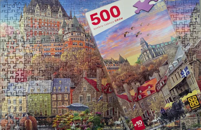 Quebra-cabeça Quebec / 500 peças