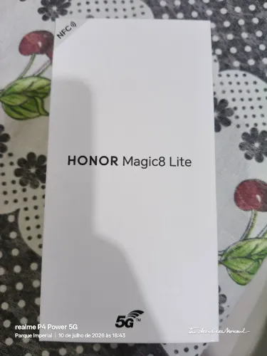 Honor Magic 8 Lite 5G 8/512gb lacrado Forest Green no Itaim Paulista ou Ferraz em São Paul