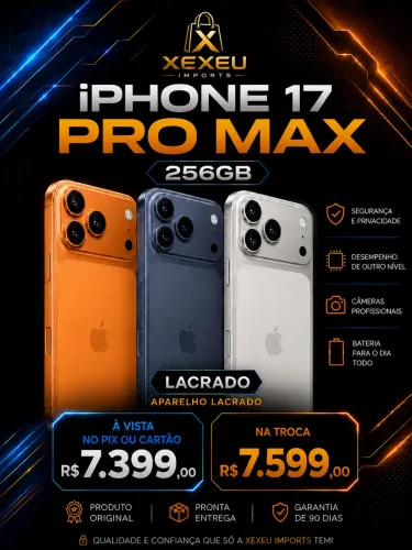 Iphone 17 Pro Max 256GB Lacrado