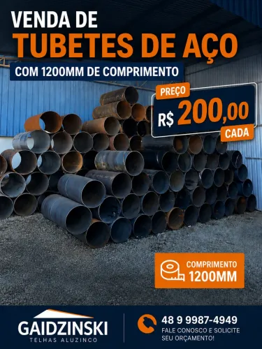 TUBETES DE FERRO 