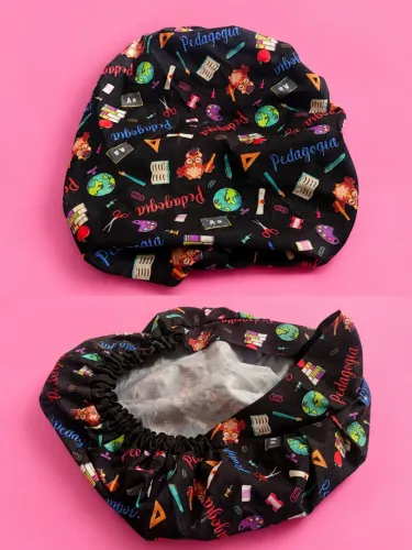 Touca de Cetim Pedagogia - Proteção para os Cabelos
