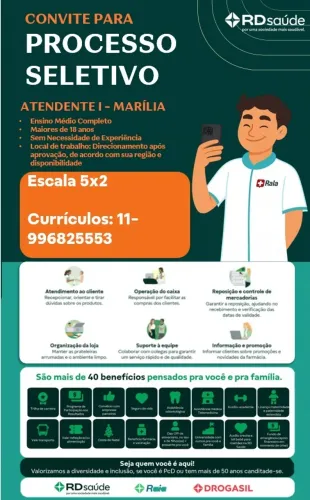 Atendente de Farmácia