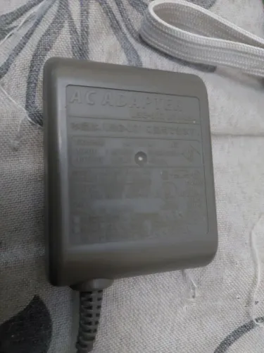 CARREGADOR DE NINTENDO DS LITE 110 VOLTS ORIGINAL 