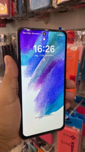 CELULAR S21 FE 128GB SEMI NOVO 90 DIAS DE GARANTIA 