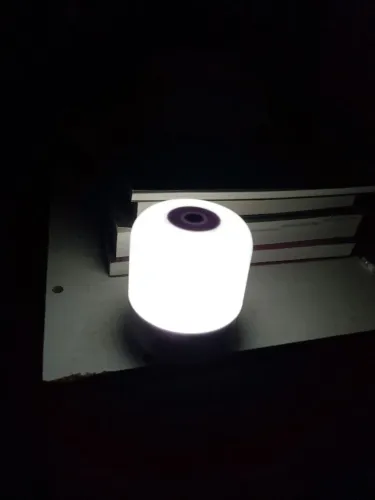 Abajur de mesa LED touch recarregável
