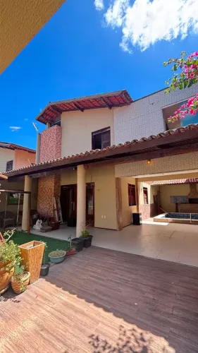LINDA CASA DUPLEX SOLTA COM 4 QUARTOS MOBILIADA COM PISCINA E PLAYGROUND NO JOSE DE ALENCA