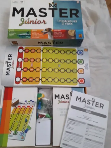Jogo Master Junior Grow Jogo De Tabuleiro Leia Descrição (Usado)