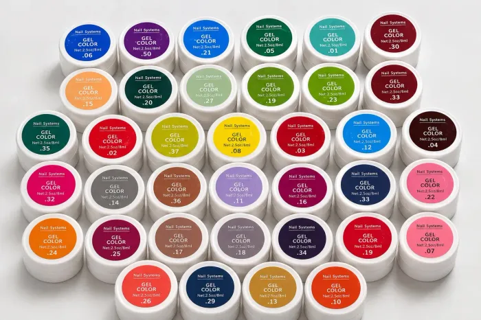Esmalte em gel Conjunto 34 cores