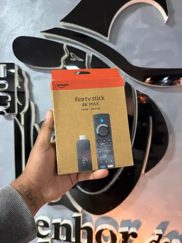 Amazon Fire TV Stick 4K Max + BRINDE C/ Garantia Loja Física