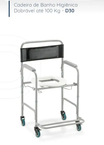 Cadeira para Banho Higiênico 100kg