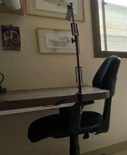 Mesa de fixar na parede