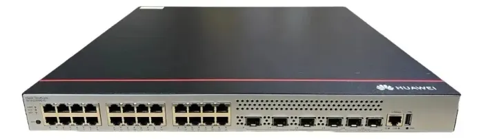Switch Huawei S5735 S24T4XE V2 24 Portas Gigabit 4 SFP+