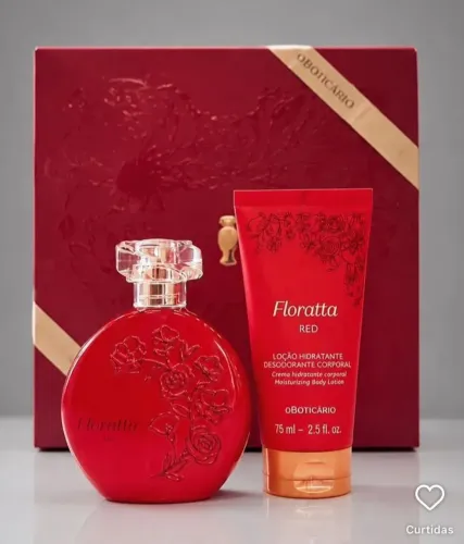 Kit Floratta Red Feminino