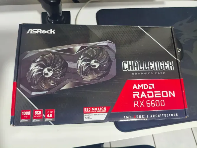 placa de video rx 6600 asrock