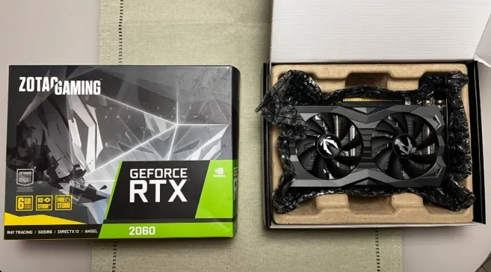 Placa De Vídeo Zotac Gaming Geforce Rtx 2060 6gb Gddr6