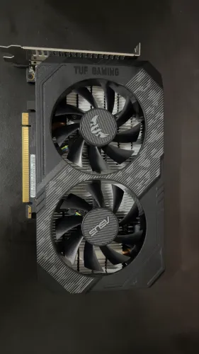 Placa de vídeo gtx 1650 4gb asus tuf gaming