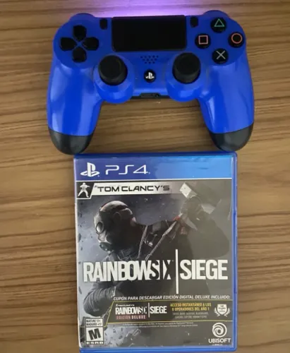 CONTROLE PS4 + JOGO