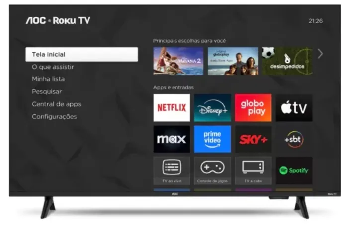 Vendo Tv 43 polegadas