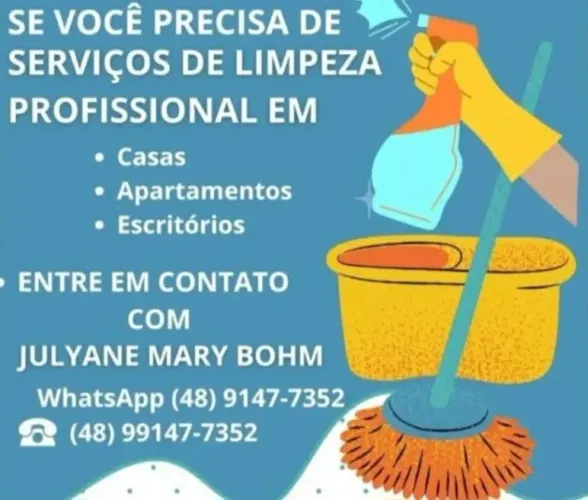 Faço faxina 