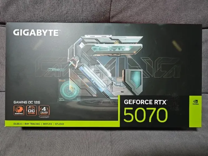 Geforce RTX 5070 Gigabyte Gaming OC 12gb - nova, nfe, 4 anos de garantia