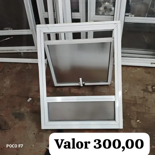 Janela de alumínio linha 25