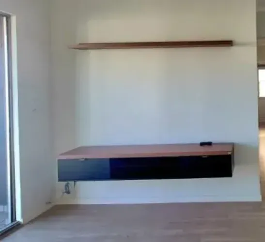 Rack de tv suspensa