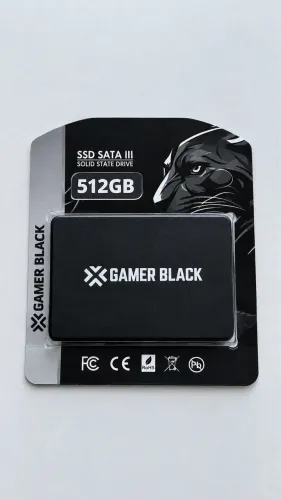 SSD Gamer Black 512GB SATA III - NOVO LACRADO