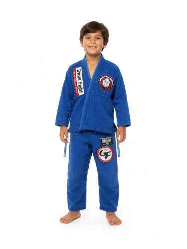 Conjunto kimono jiu jitsu infantil | luta | judô | jiu jitsu | kimono