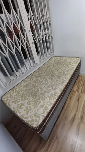 Cama box + colchão 