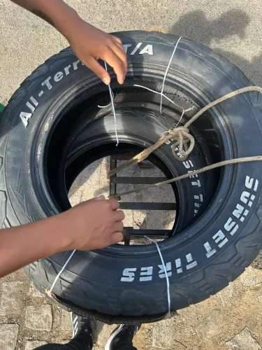 Pneus all-Terrain T/A 265, aro 18.