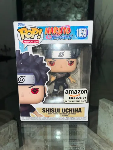 Funko Pop Nº 1659 Shisui Uchiha, Naruto Shippuden Versão limitada Glows in the Dark