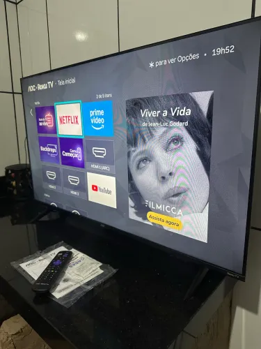 Smart TV 43 3 meses NF novinha