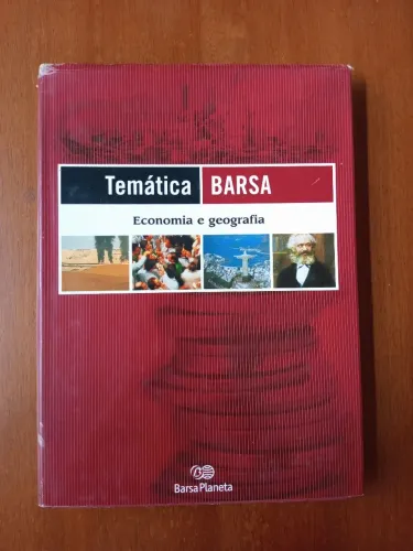 Livro Barça Economia e Geografia 