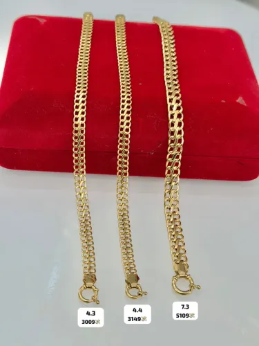Pulseira de ouro 18k Novas Exclusivas | Certificado de garantia
