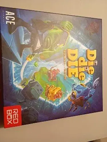 jogo de tabuleiro "die die die"