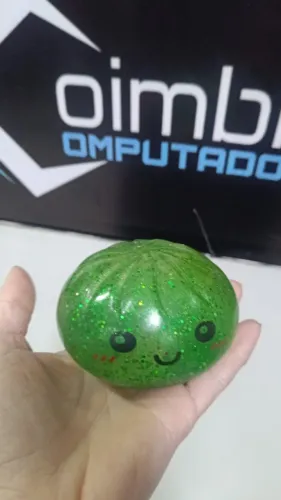 Squishy Brinquedo Antiestresse Glitter Bolinha De Apertar 5cm Sensorial -Fidget - Coimbra