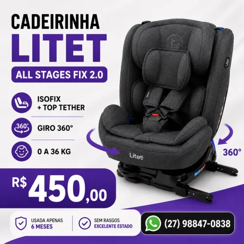 Cadeira carro infantil