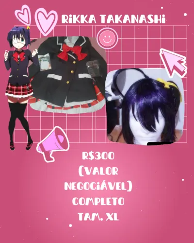 Cosplay Rikka Takanashi Chuunibyou