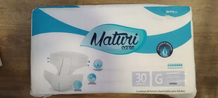 Fralda Tamanho G Adulto - 30 unidades
