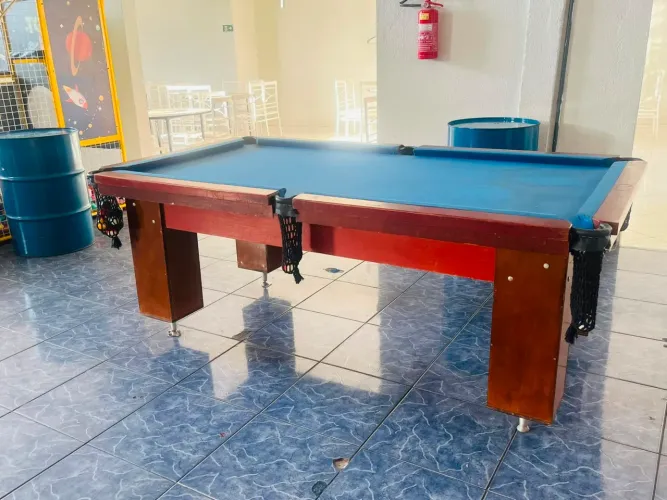 Mesa de Bilhar Profissional - Tampo de Pedra