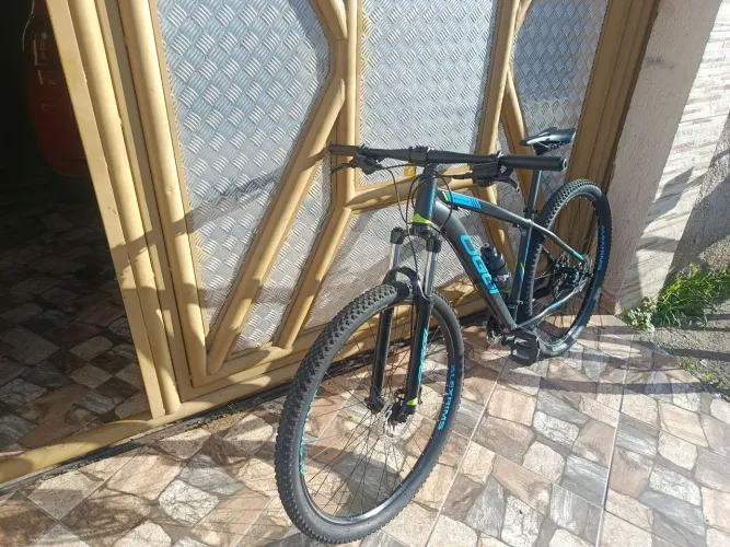 Oggi HDs com relação 9 por 2 shimano e freio MT 200novo