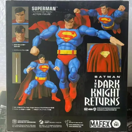 Superman Mafex Medicom Dark Knight Returns Cavaleiro das Trevas Action Figure Lacrado
