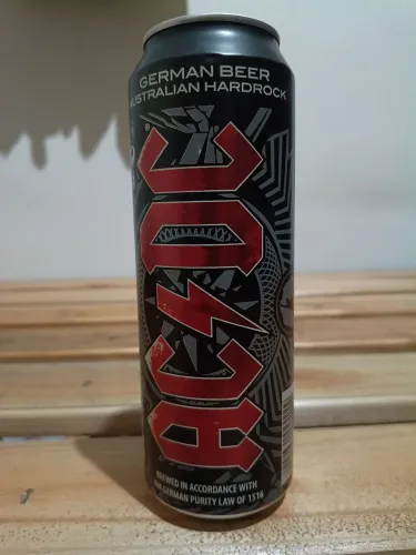 Lata German Beer AC/DC Australian Hardrock Produto de Colecionador Lacrado Original 2014