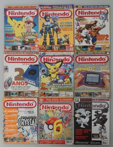 Nintendo World - lote revistas