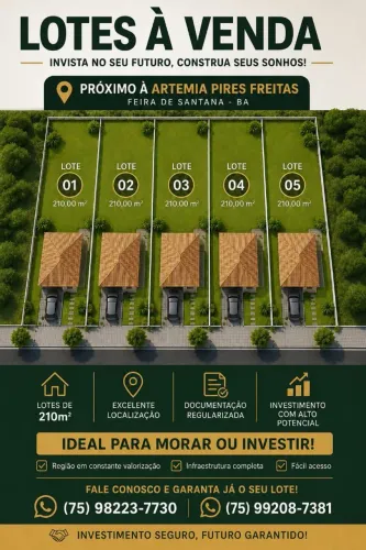 Terreno em lotes à venda